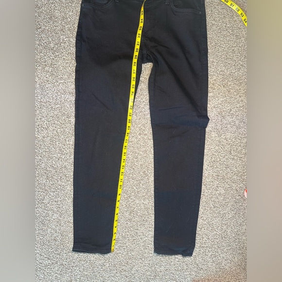 7 For All Mankind - “The Slim” Black Women's Jeans, Size 31 - Picture 8 of 10